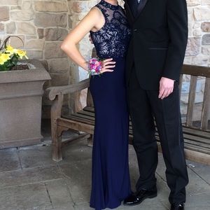 Navy Prom Dress
